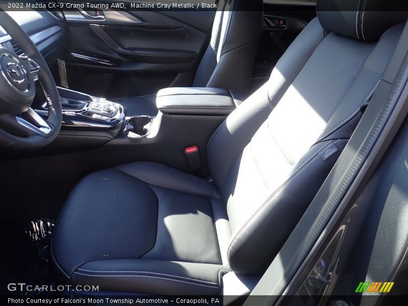 Machine Gray Metallic / Black 2022 Mazda CX-9 Grand Touring AWD