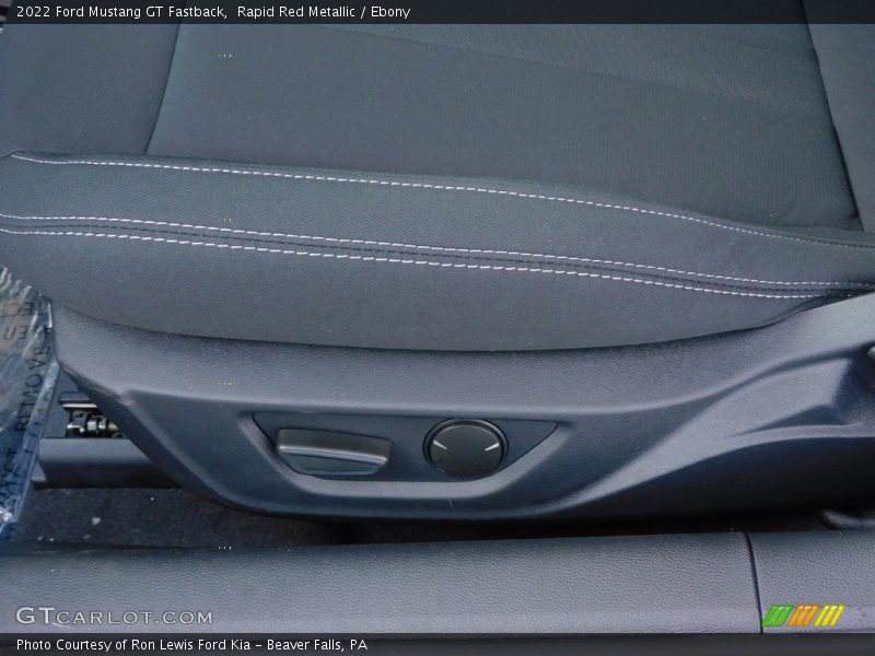 Front Seat of 2022 Mustang GT Fastback