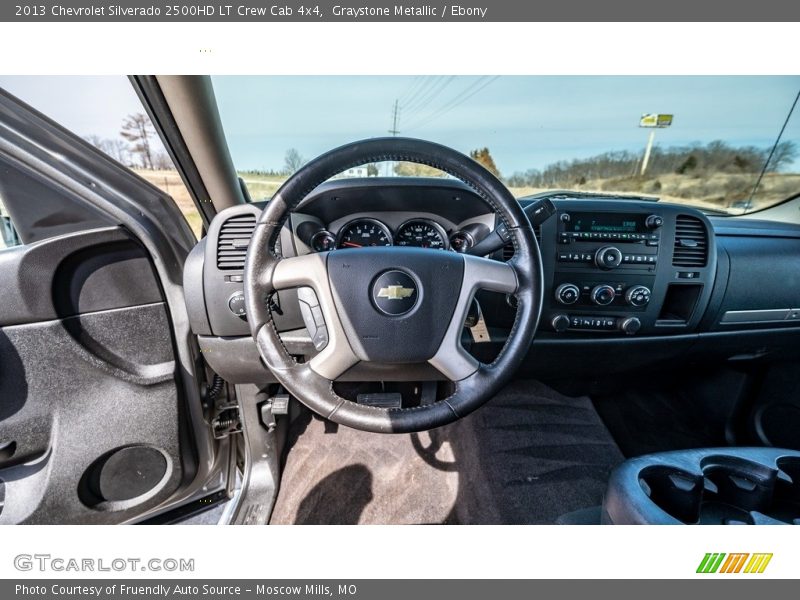 Graystone Metallic / Ebony 2013 Chevrolet Silverado 2500HD LT Crew Cab 4x4