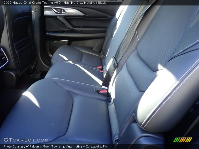 Machine Gray Metallic / Black 2022 Mazda CX-9 Grand Touring AWD