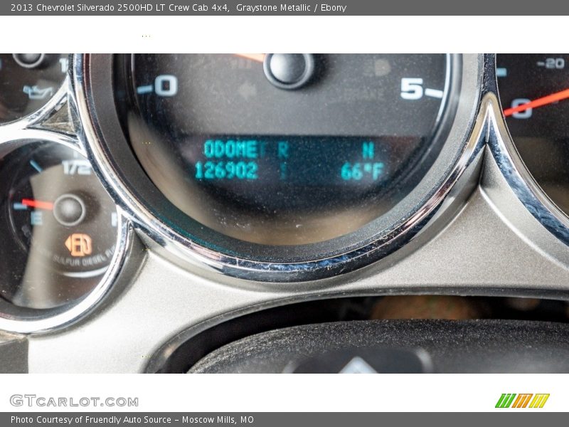 Graystone Metallic / Ebony 2013 Chevrolet Silverado 2500HD LT Crew Cab 4x4