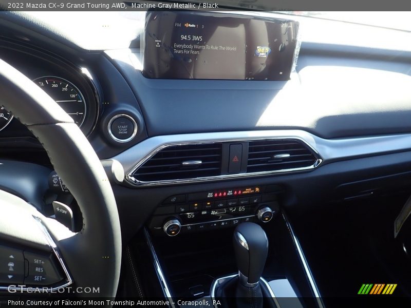 Machine Gray Metallic / Black 2022 Mazda CX-9 Grand Touring AWD