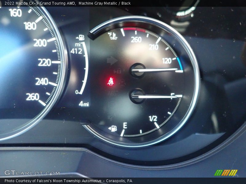 Machine Gray Metallic / Black 2022 Mazda CX-9 Grand Touring AWD