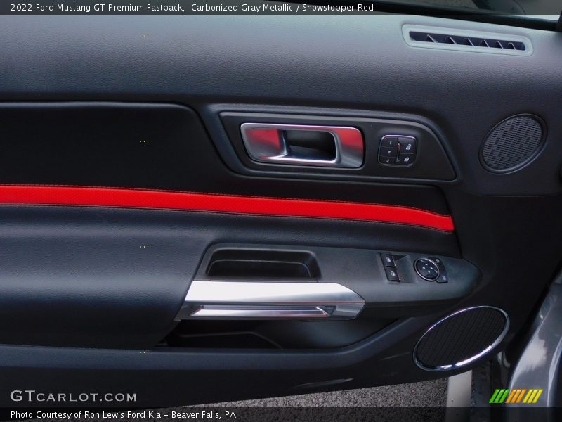 Door Panel of 2022 Mustang GT Premium Fastback