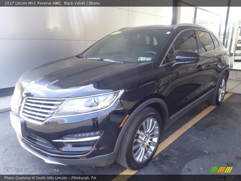 Black Velvet / Ebony 2017 Lincoln MKC Reserve AWD