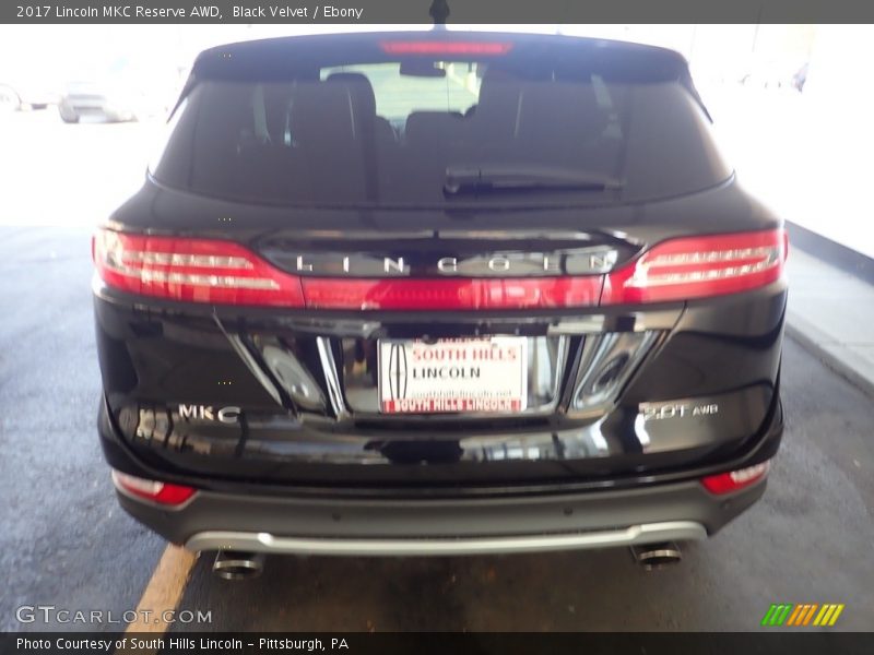 Black Velvet / Ebony 2017 Lincoln MKC Reserve AWD
