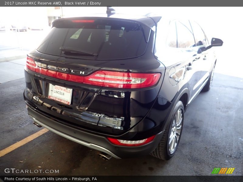 Black Velvet / Ebony 2017 Lincoln MKC Reserve AWD