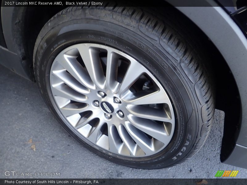 Black Velvet / Ebony 2017 Lincoln MKC Reserve AWD