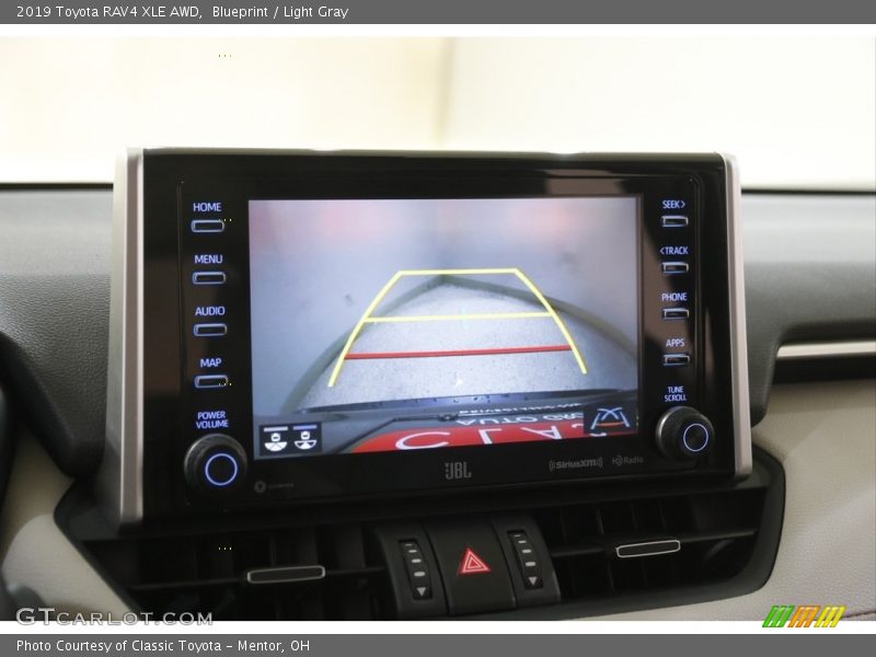 Blueprint / Light Gray 2019 Toyota RAV4 XLE AWD