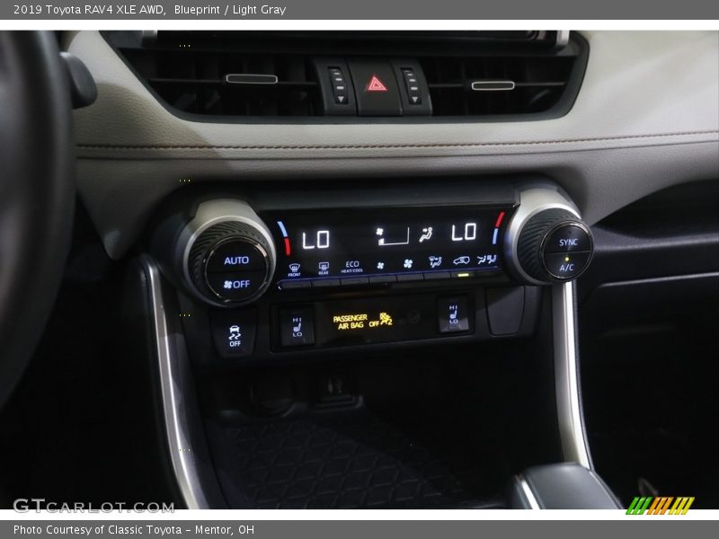 Blueprint / Light Gray 2019 Toyota RAV4 XLE AWD