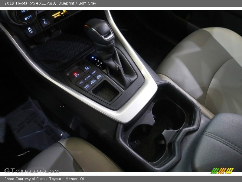 Blueprint / Light Gray 2019 Toyota RAV4 XLE AWD