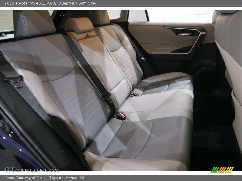 Blueprint / Light Gray 2019 Toyota RAV4 XLE AWD