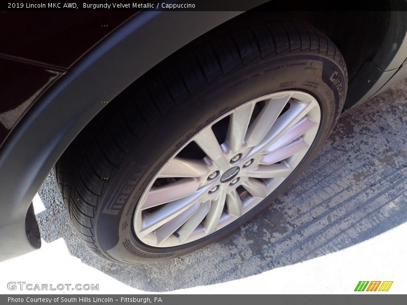 Burgundy Velvet Metallic / Cappuccino 2019 Lincoln MKC AWD