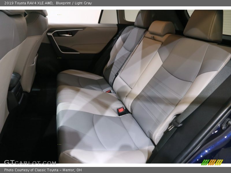 Blueprint / Light Gray 2019 Toyota RAV4 XLE AWD