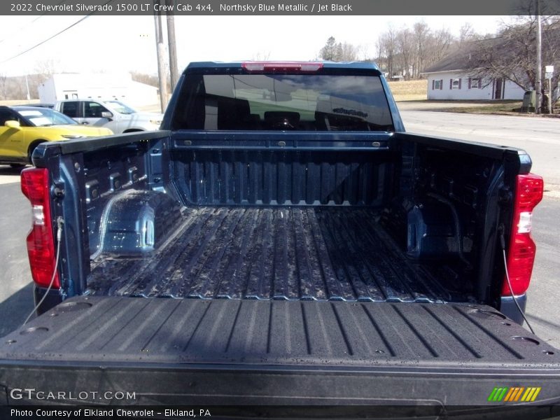 Northsky Blue Metallic / Jet Black 2022 Chevrolet Silverado 1500 LT Crew Cab 4x4