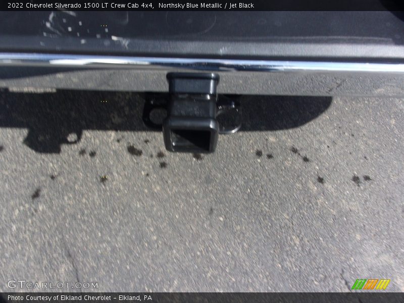 Northsky Blue Metallic / Jet Black 2022 Chevrolet Silverado 1500 LT Crew Cab 4x4