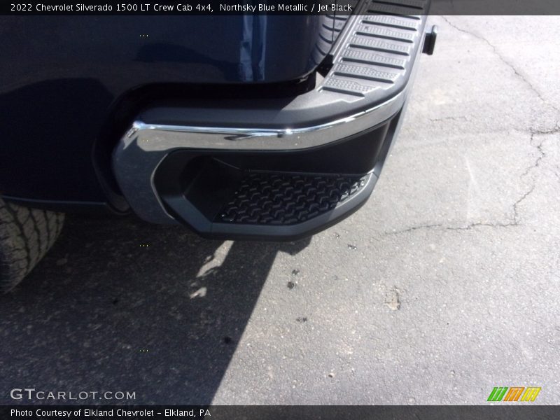 Northsky Blue Metallic / Jet Black 2022 Chevrolet Silverado 1500 LT Crew Cab 4x4