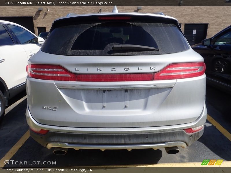 Ingot Silver Metallic / Cappuccino 2019 Lincoln MKC Select AWD