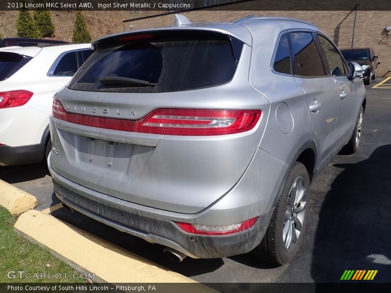 Ingot Silver Metallic / Cappuccino 2019 Lincoln MKC Select AWD