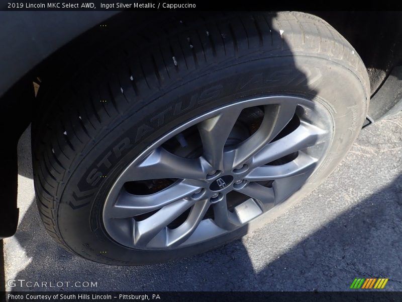 Ingot Silver Metallic / Cappuccino 2019 Lincoln MKC Select AWD
