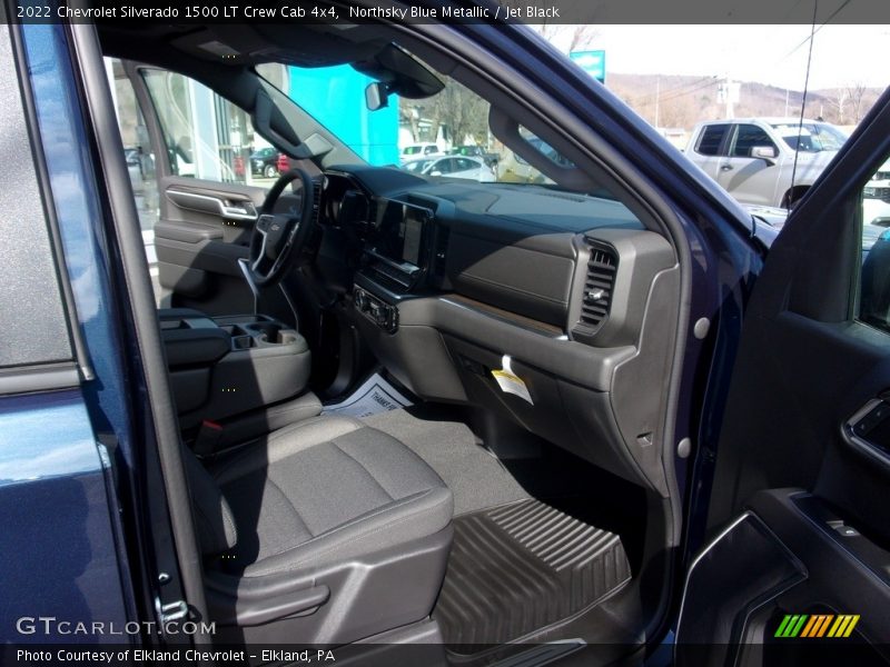  2022 Silverado 1500 LT Crew Cab 4x4 Jet Black Interior