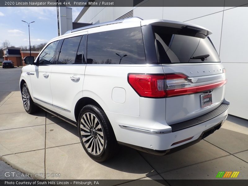 Pristine White / Russet 2020 Lincoln Navigator Reserve 4x4