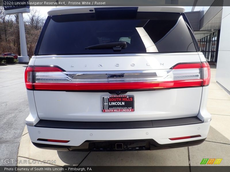 Pristine White / Russet 2020 Lincoln Navigator Reserve 4x4