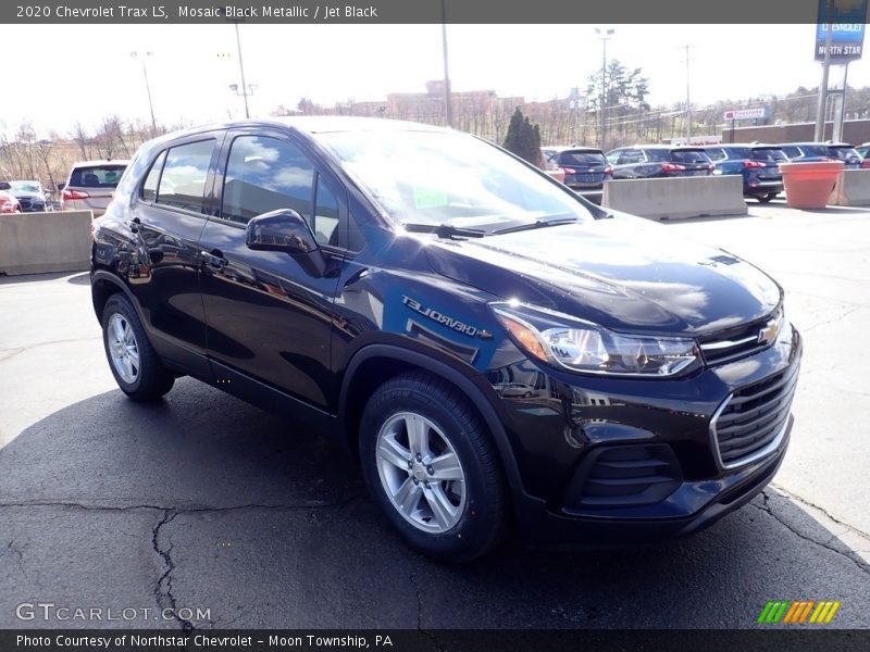 Mosaic Black Metallic / Jet Black 2020 Chevrolet Trax LS