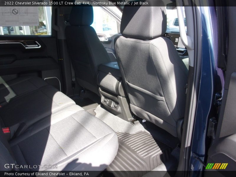 Northsky Blue Metallic / Jet Black 2022 Chevrolet Silverado 1500 LT Crew Cab 4x4