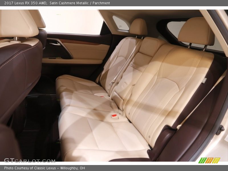 Satin Cashmere Metallic / Parchment 2017 Lexus RX 350 AWD