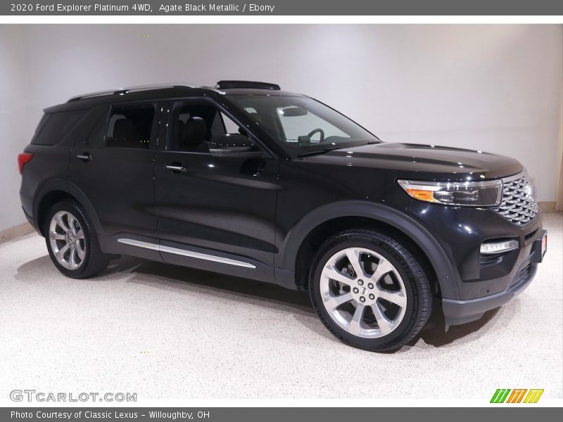  2020 Explorer Platinum 4WD Agate Black Metallic