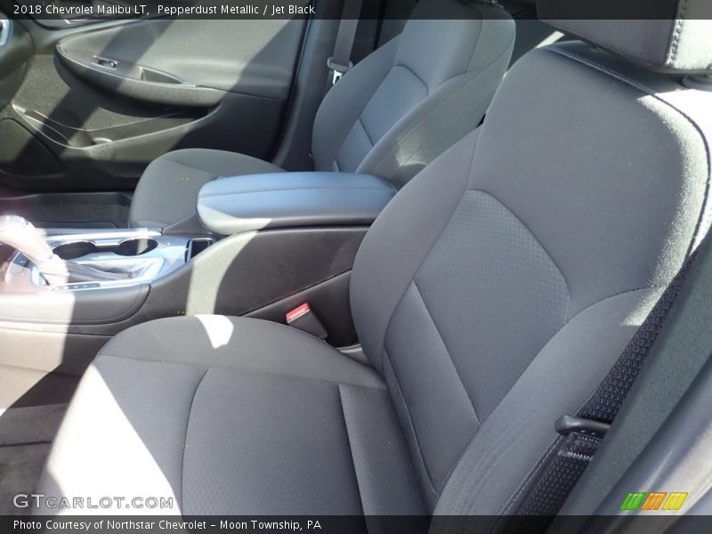 Pepperdust Metallic / Jet Black 2018 Chevrolet Malibu LT