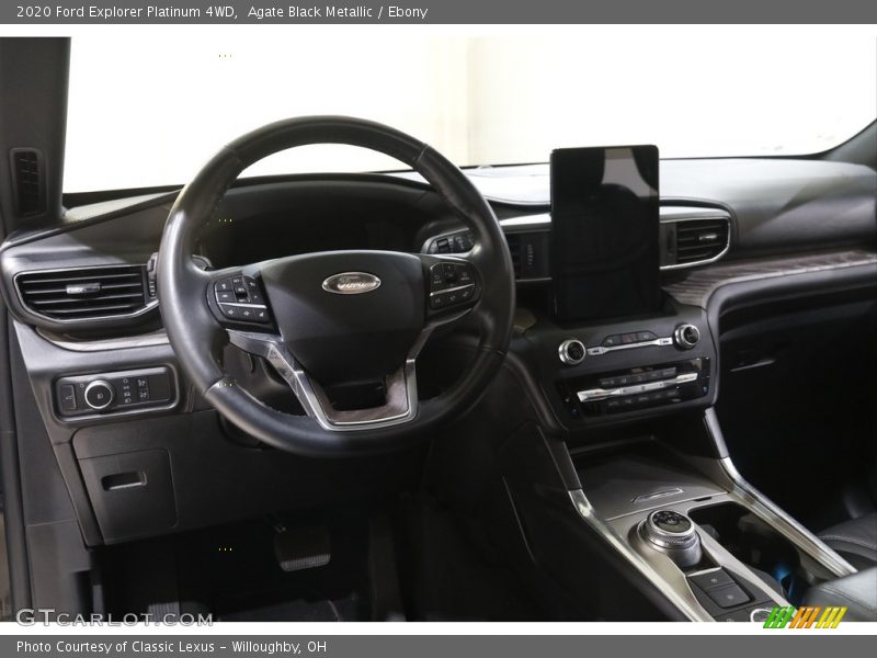 Dashboard of 2020 Explorer Platinum 4WD