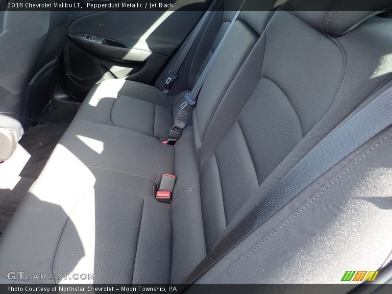 Pepperdust Metallic / Jet Black 2018 Chevrolet Malibu LT