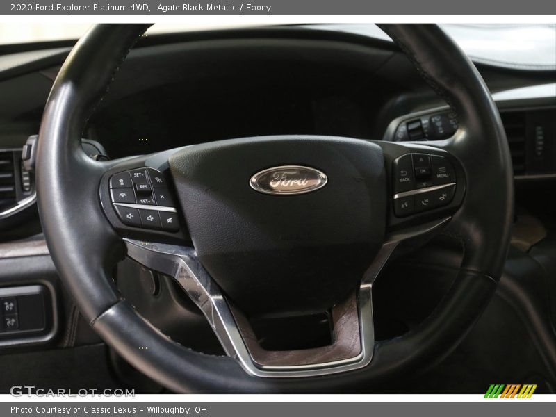  2020 Explorer Platinum 4WD Steering Wheel