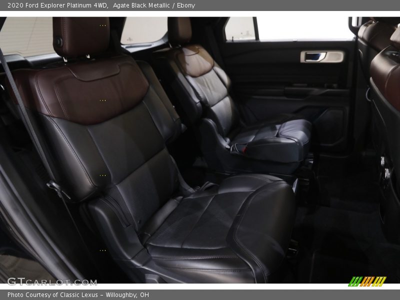 Rear Seat of 2020 Explorer Platinum 4WD