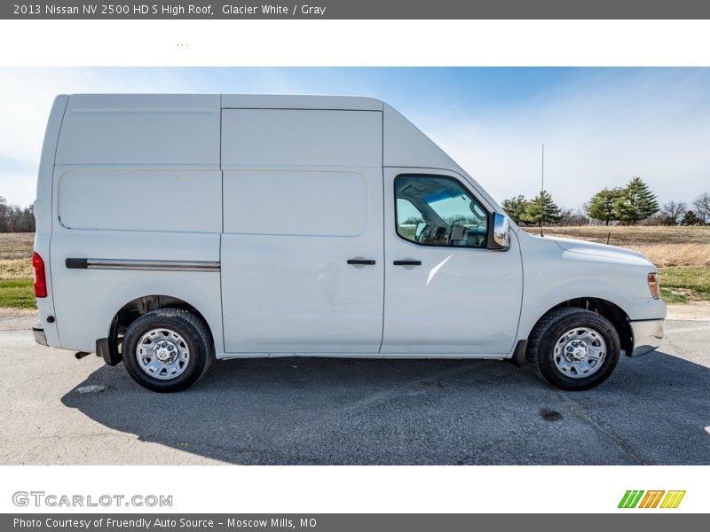 Glacier White / Gray 2013 Nissan NV 2500 HD S High Roof