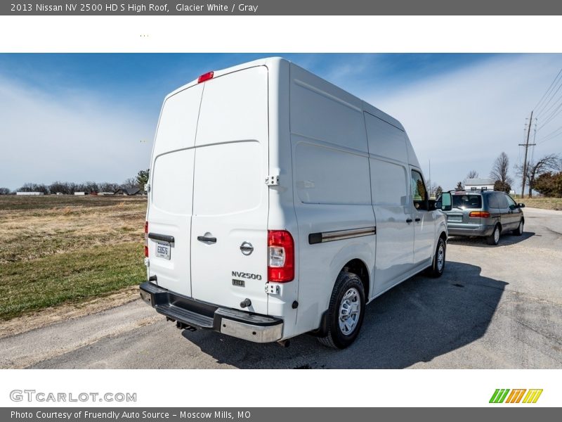 Glacier White / Gray 2013 Nissan NV 2500 HD S High Roof
