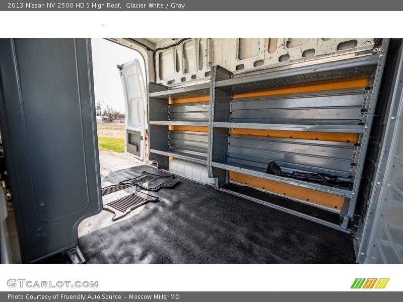 Glacier White / Gray 2013 Nissan NV 2500 HD S High Roof