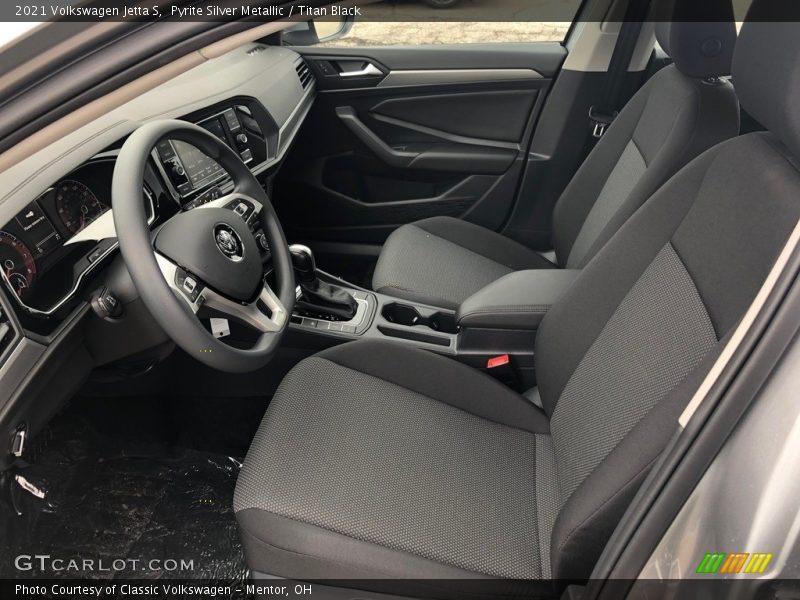  2021 Jetta S Titan Black Interior