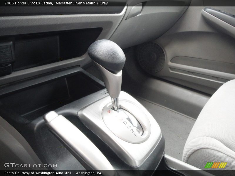 Alabaster Silver Metallic / Gray 2006 Honda Civic EX Sedan