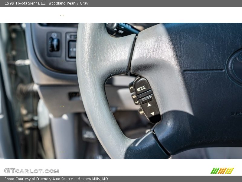 Woodland Pearl / Gray 1999 Toyota Sienna LE