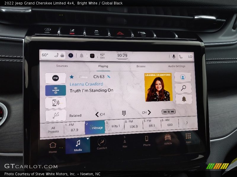 Audio System of 2022 Grand Cherokee Limited 4x4