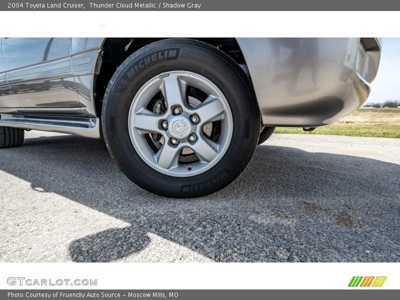 Thunder Cloud Metallic / Shadow Gray 2004 Toyota Land Cruiser