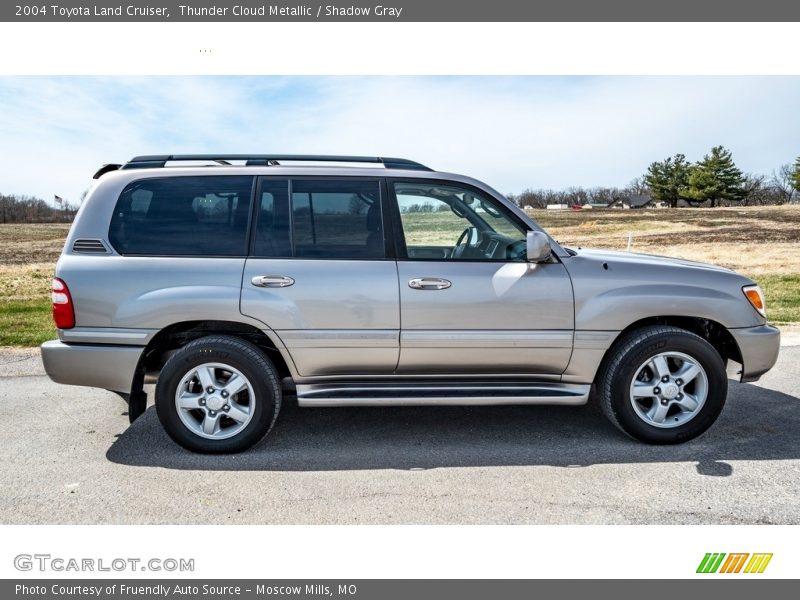 Thunder Cloud Metallic / Shadow Gray 2004 Toyota Land Cruiser