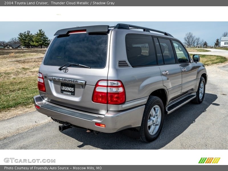 Thunder Cloud Metallic / Shadow Gray 2004 Toyota Land Cruiser