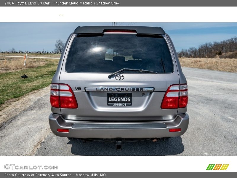 Thunder Cloud Metallic / Shadow Gray 2004 Toyota Land Cruiser