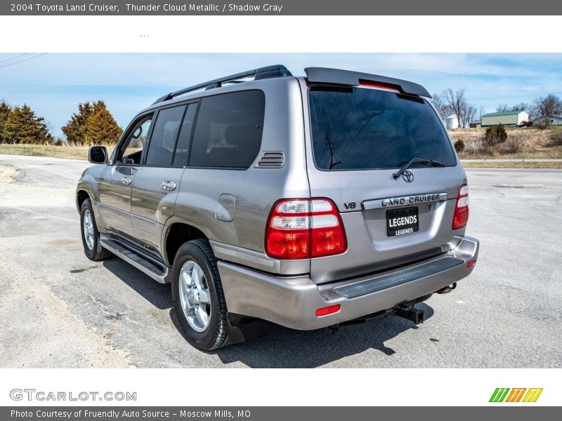 Thunder Cloud Metallic / Shadow Gray 2004 Toyota Land Cruiser