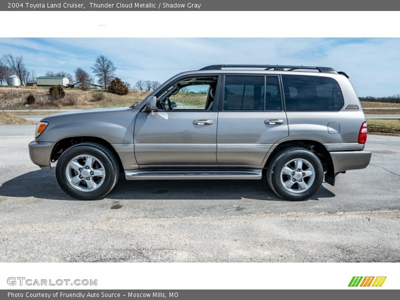Thunder Cloud Metallic / Shadow Gray 2004 Toyota Land Cruiser