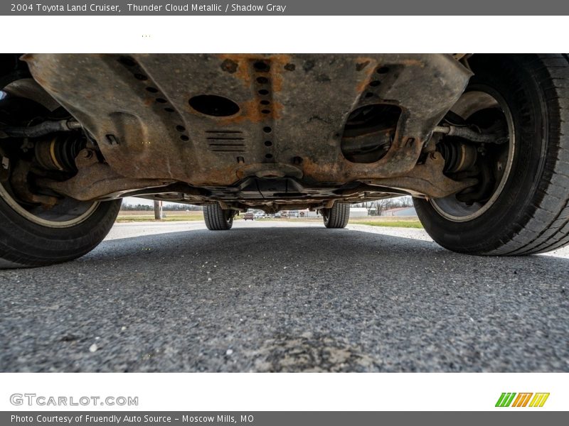 Thunder Cloud Metallic / Shadow Gray 2004 Toyota Land Cruiser